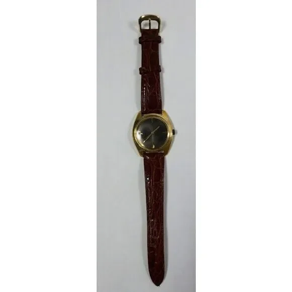 VINTAGE WALTHAM 17 JEWEL SHOCK RESISTANT AUTOMATIC MEN'S WRISTWATCH (SPG055947)